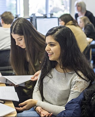 University of Brighton Business School students
