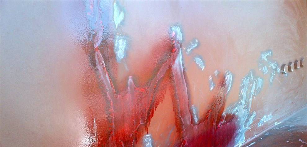 Photograph from project archive Cracks and Photographs by Emma Madsen