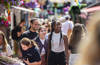 International students in town
