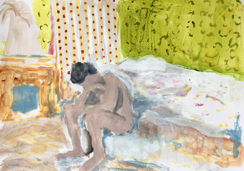 Painting by Michael Clarence
