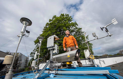 University air monitoring station at Falmer